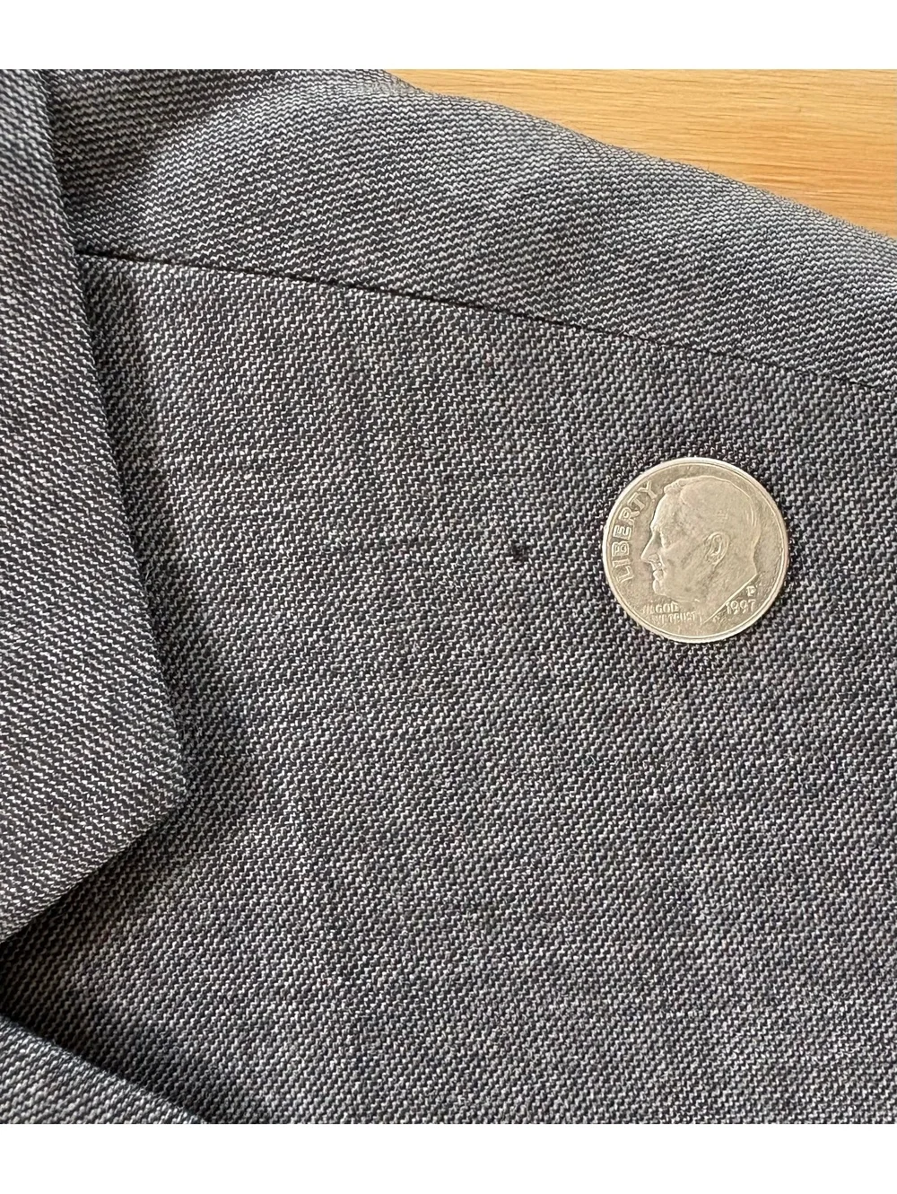 Ralph Lauren Men’s 56L Gray 100% Wool Two Button Sport Coat Blazer NWT